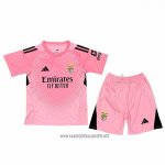 Benfica Goalkeeper Shirt Kid 2025-2026 Rosa