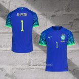 Brazil Player Alisson Away Shirt 2022