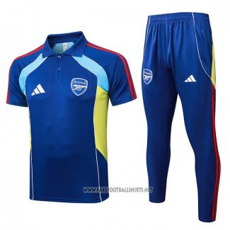 Conjunto Polo Arsenal 2025-2026 Blue