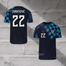 Croatia Player Juranovic Away Shirt 2022