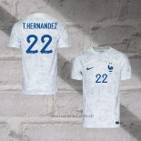 France Player T.Hernandez Away Shirt 2022