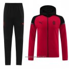 Hooded Tracksuit AC Milan 2024-2025 Red