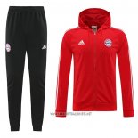 Hooded Tracksuit Bayern Munich 2022-2023 Red