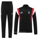 Jacket Tracksuit AC Milan Kid 2023-2024 Black