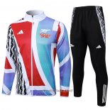 Jacket Tracksuit Arsenal Kid 2024-2025 Red and White