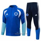 Jacket Tracksuit Cruzeiro 2025-2026 Blue