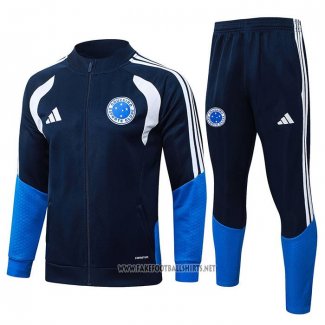Jacket Tracksuit Cruzeiro 2025-2026 Blue