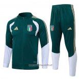 Jacket Tracksuit Italy Kid 2026-2027 Green