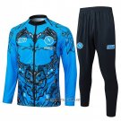 Jacket Tracksuit Napoli Kid 2025-2026 Blue