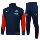 Jacket Tracksuit Paris Saint-Germain Kid 2025-2026 Blue Red