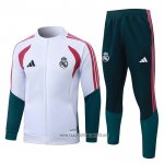 Jacket Tracksuit Real Madrid Kid 2026-2027 White Red