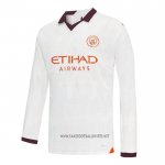 Manchester City Away Shirt Long Sleeve 2023-2024