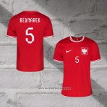 Poland Player Bednarek Away Shirt 2022