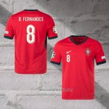 Portugal Player B.Fernandes Home Shirt 2024