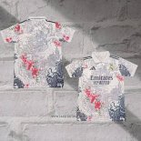 Real Madrid Dragon Shirt 2025-2026 White Red Thailand