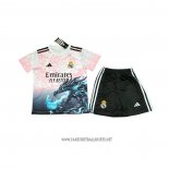 Real Madrid Dragon Shirt Kid 2025-2026 Rosa