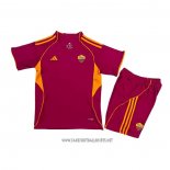 Roma Home Shirt Kid 2025-2026