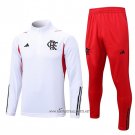 Sweatshirt Tracksuit Flamengo Kid 2023-2024 White