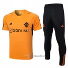 Tracksuit SC Internacional Short Sleeve 2023-2024 Orange