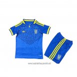Ukraine Away Shirt Kid 2026