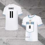 Uruguay Player D.Nunez Away Shirt 2022