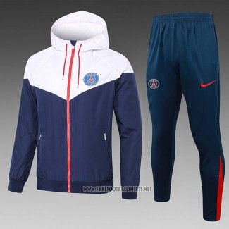 Windbreaker Tracksuit Paris Saint-Germain 2024-2025 Blue White