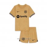 Barcelona Away Shirt Kid 2022-2023