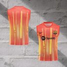 Barcelona Training Shirt Without Sleeves 2023-2024 Orange