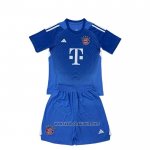 Bayern Munich Goalkeeper Shirt Kid 2025-2026 Blue