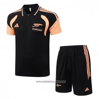 Conjunto Polo Arsenal 2026-2027 Black
