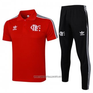 Conjunto Polo Flamengo 2025-2026 Red