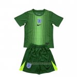 England Goalkeeper Shirt Kid 2025 Green