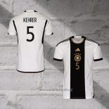 Germany Player Kehrer Home Shirt 2022