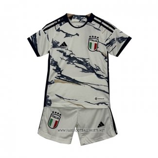 Italy Away Shirt Kid 2023-2024