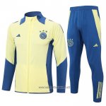 Jacket Tracksuit Ajax Kid 2024-2025 Yellow
