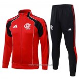 Jacket Tracksuit Flamengo 2025-2026 Red Black