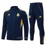 Jacket Tracksuit Real Madrid Kid 2025-2026 Yellow Blue