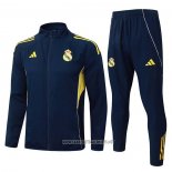 Jacket Tracksuit Real Madrid Kid 2025-2026 Yellow Blue