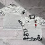 Japan Anime Shirt 2024-2025 Black and White Thailand