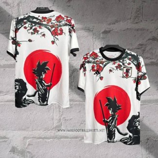 Japan Samurai Shirt 202025-2026 White Thailand