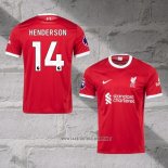 Liverpool Player Henderson Home Shirt 2023-2024