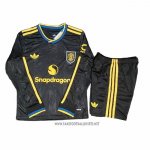 Manchester United Third Shirt Kid Long Sleeve 2025-2026