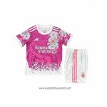 Real Madrid Dragon Shirt Kid 2025-2026 Rosa