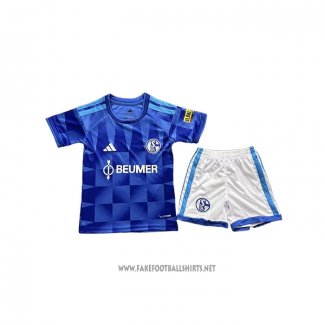 Schalke 04 Home Shirt Kid 2026-2027