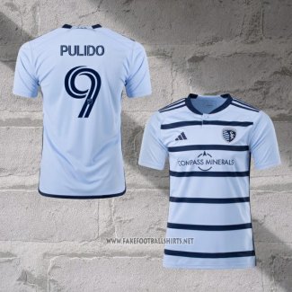 Sporting Kansas City Player Pulido Home Shirt 2023-2024