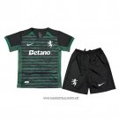 Sporting Special Shirt Kid 2025-2026 Green Black