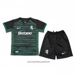 Sporting Special Shirt Kid 2025-2026 Green Black