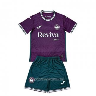 Swansea City Away Shirt Kid 2025-2026