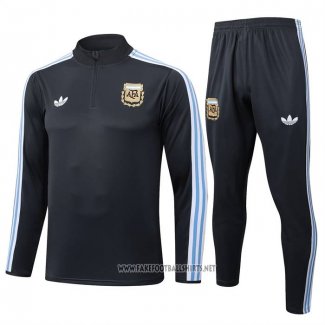 Sweatshirt Tracksuit Argentina Kid 2025-2026 Grey