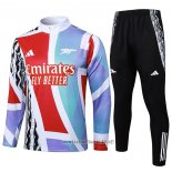 Sweatshirt Tracksuit Arsenal Kid 2024-2025 Red and White
